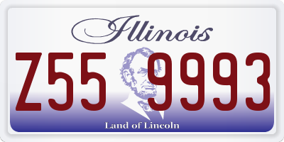 IL license plate Z559993