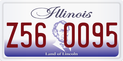 IL license plate Z560095