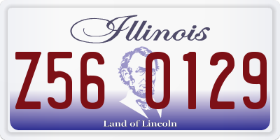 IL license plate Z560129