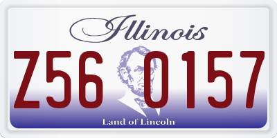IL license plate Z560157