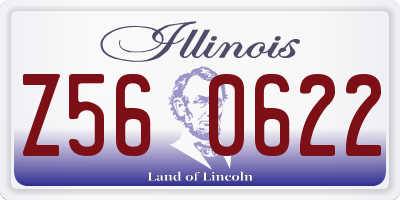 IL license plate Z560622