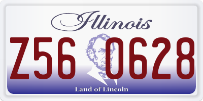 IL license plate Z560628