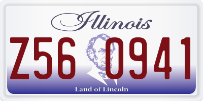 IL license plate Z560941