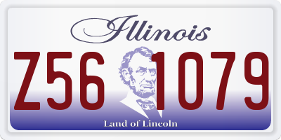 IL license plate Z561079