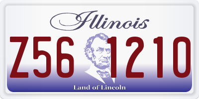 IL license plate Z561210
