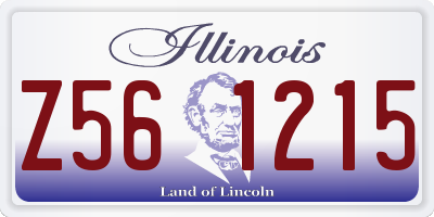 IL license plate Z561215
