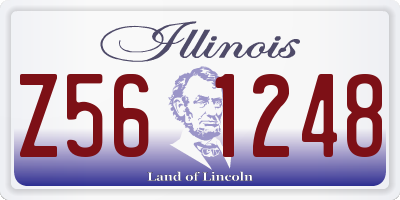 IL license plate Z561248