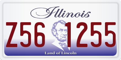 IL license plate Z561255