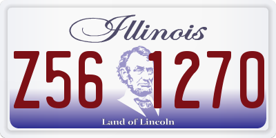 IL license plate Z561270