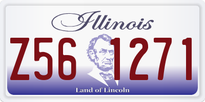 IL license plate Z561271