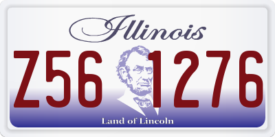 IL license plate Z561276