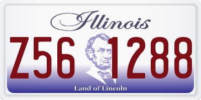 IL license plate Z561288