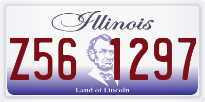 IL license plate Z561297