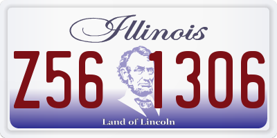 IL license plate Z561306