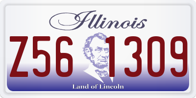 IL license plate Z561309