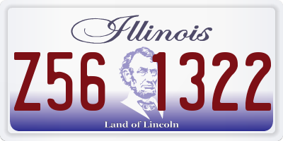 IL license plate Z561322