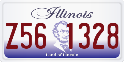 IL license plate Z561328