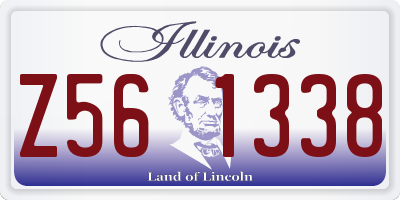 IL license plate Z561338