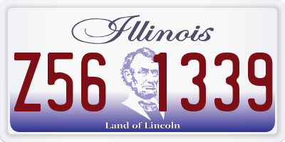 IL license plate Z561339