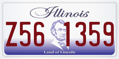 IL license plate Z561359