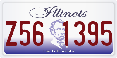 IL license plate Z561395