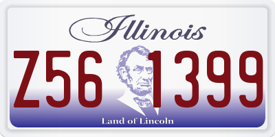 IL license plate Z561399