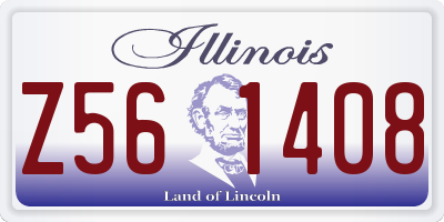 IL license plate Z561408