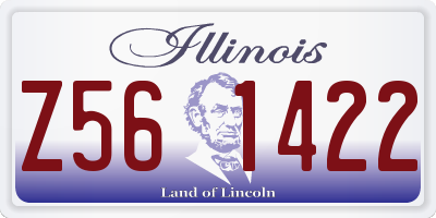 IL license plate Z561422