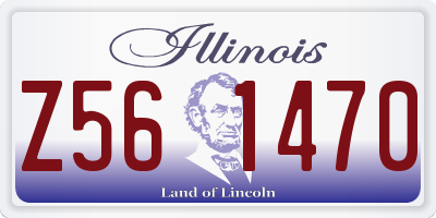 IL license plate Z561470