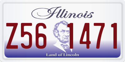 IL license plate Z561471