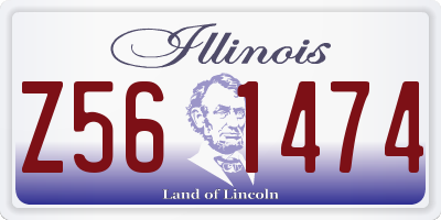 IL license plate Z561474