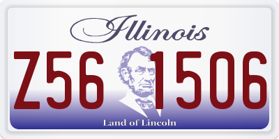 IL license plate Z561506