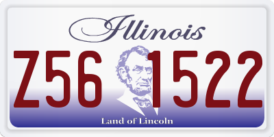 IL license plate Z561522