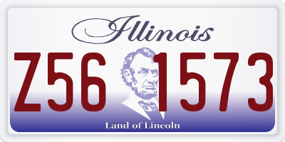 IL license plate Z561573