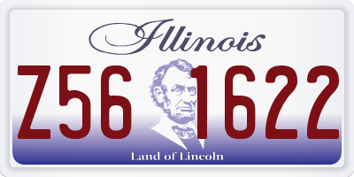 IL license plate Z561622