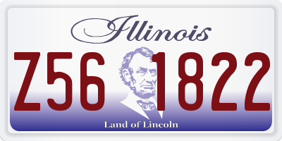 IL license plate Z561822