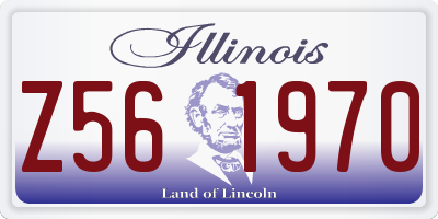 IL license plate Z561970