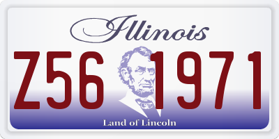IL license plate Z561971