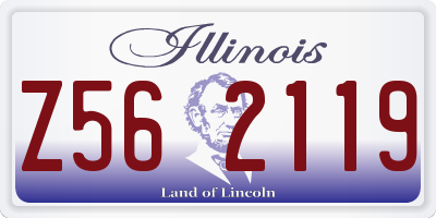 IL license plate Z562119