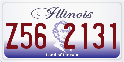IL license plate Z562131