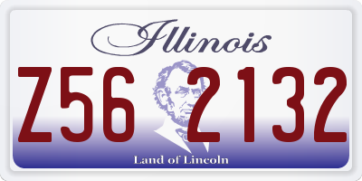 IL license plate Z562132
