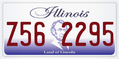 IL license plate Z562295