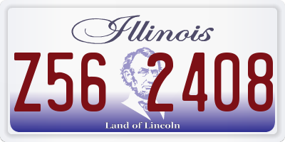 IL license plate Z562408