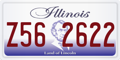 IL license plate Z562622
