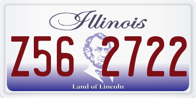 IL license plate Z562722