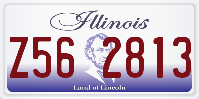 IL license plate Z562813