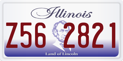 IL license plate Z562821