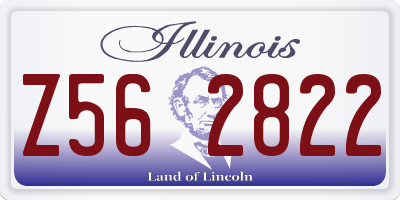 IL license plate Z562822