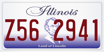 IL license plate Z562941