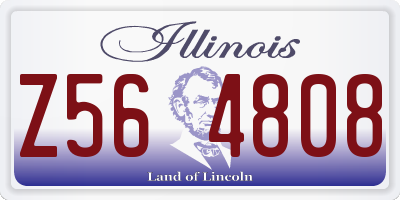 IL license plate Z564808